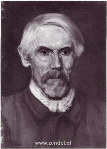 Georg Friedrich Zundel: Bildnis eines alten Mannes
